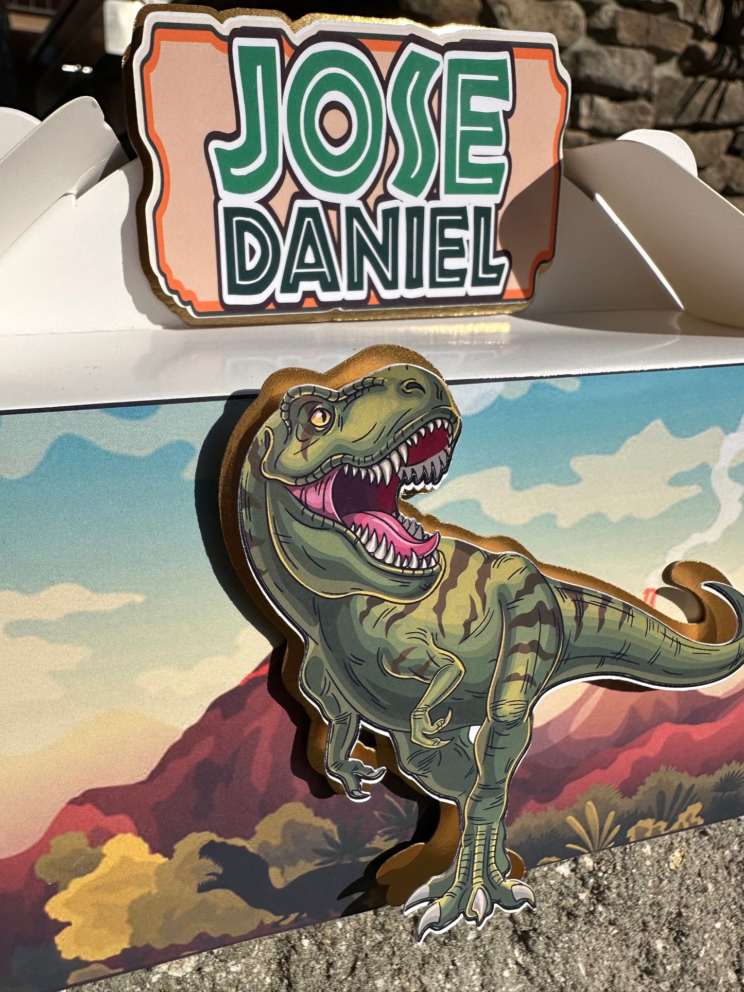 Dinosaur box party